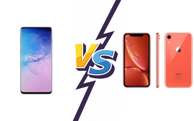 compare Samsung Galaxy S10+ vs Apple iPhone XR