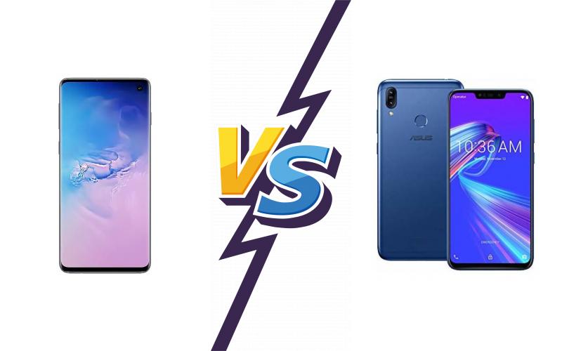 compare Samsung Galaxy S10 vs Asus Zenfone Max (M2) ZB633KL