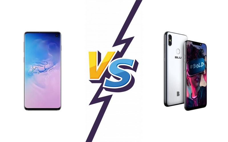 compare Samsung Galaxy S10+ vs BLU Vivo One Plus (2019)