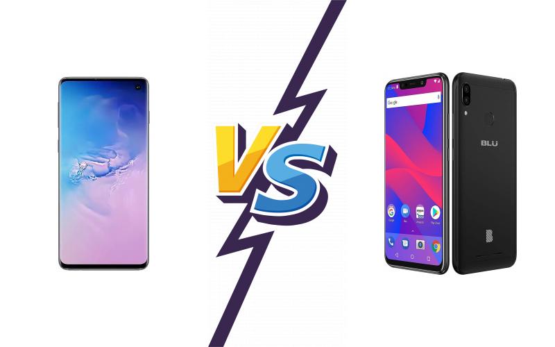 compare Samsung Galaxy S10 vs BLU Vivo XL4