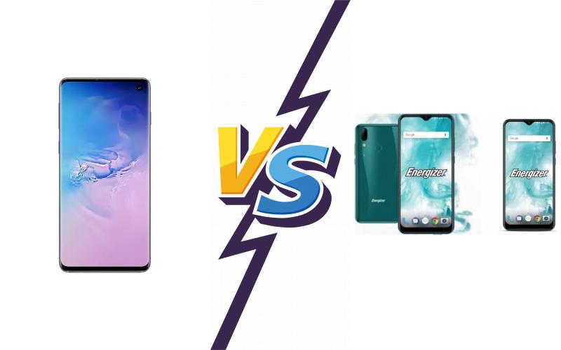 compare Samsung Galaxy S10 vs Energizer Ultimate U650S