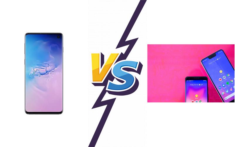 compare Samsung Galaxy S10 vs Google Pixel 3 XL