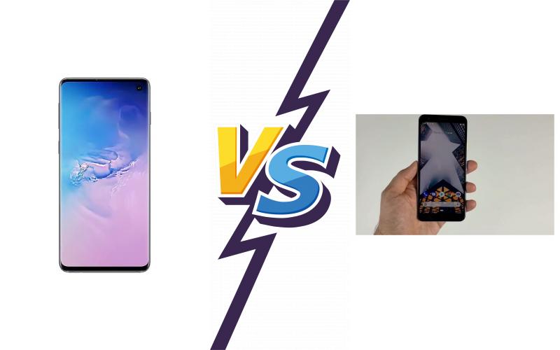 compare Samsung Galaxy S10 vs Google Pixel 3 lite