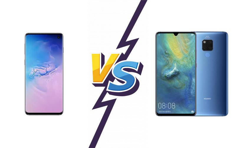 compare Samsung Galaxy S10 vs Huawei Mate 20 X