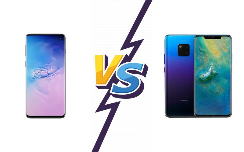 compare Samsung Galaxy S10+ vs Huawei Mate 20