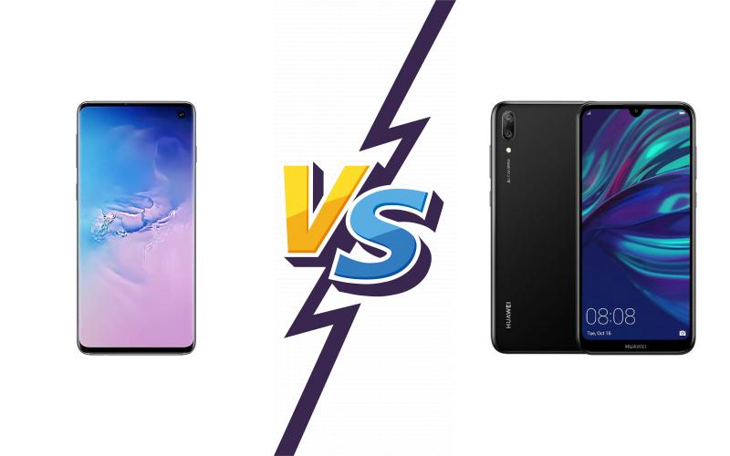 compare Samsung Galaxy S10+ vs Huawei Y7 Pro (2019)