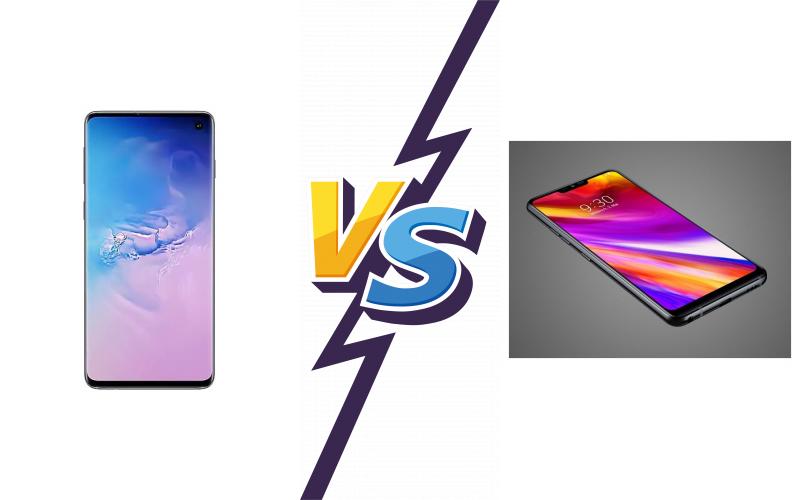 compare Samsung Galaxy S10+ vs LG Q9