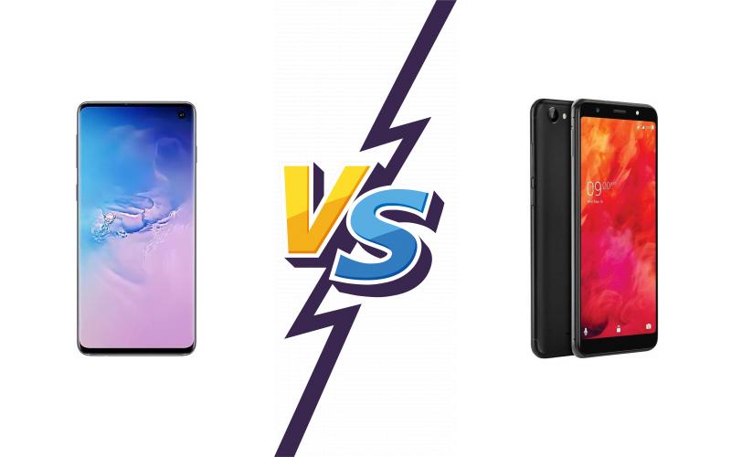 compare Samsung Galaxy S10+ vs Lava Z81