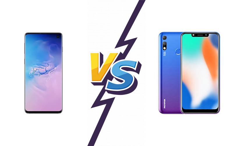 compare Samsung Galaxy S10+ vs Micromax Infinity N12