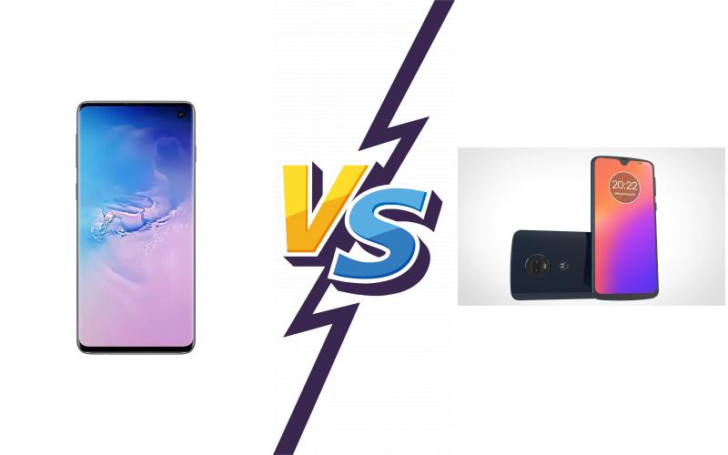 compare Samsung Galaxy S10 vs Motorola Moto G7