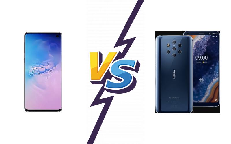 compare Samsung Galaxy S10 vs Nokia 9 PureView