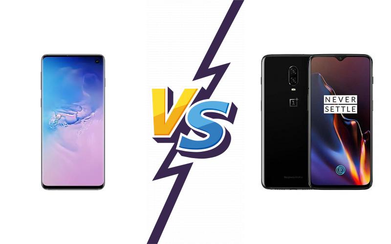 compare Samsung Galaxy S10+ vs OnePlus 6T