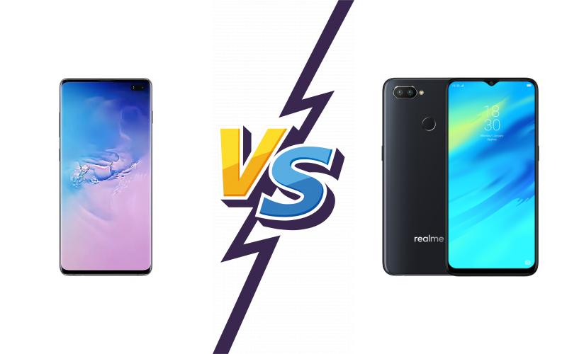 compare Samsung Galaxy S10 vs Realme 2 Pro