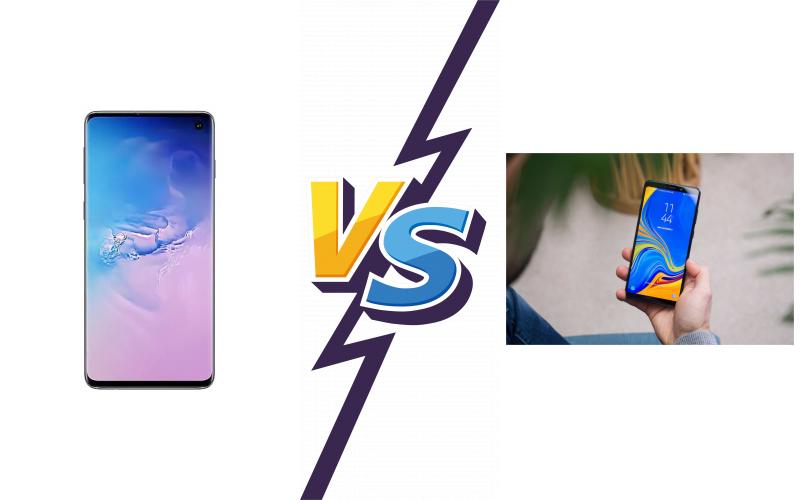 compare Samsung Galaxy S10+ vs Samsung Galaxy A50