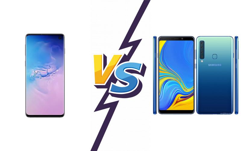 compare Samsung Galaxy S10+ vs Samsung Galaxy A9 (2018)