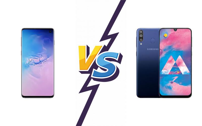 compare Samsung Galaxy S10 vs Samsung Galaxy M30