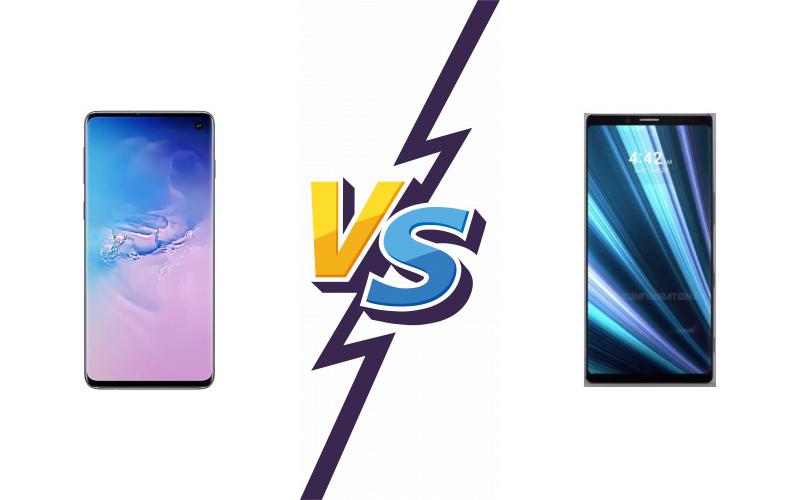 compare Samsung Galaxy S10+ vs Sony Xperia XZ4