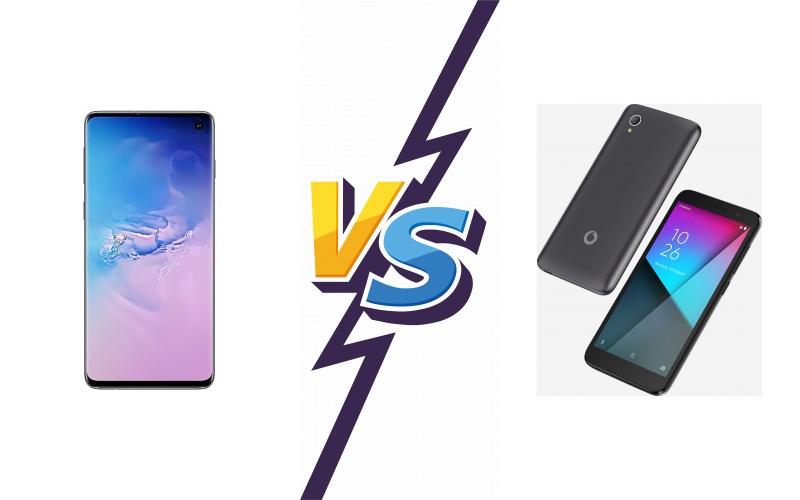 compare Samsung Galaxy S10+ vs Vodafone Smart E9