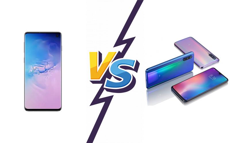 compare Samsung Galaxy S10 vs Xiaomi Mi 9