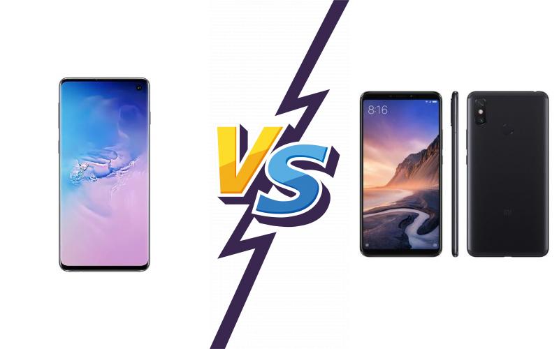 compare Samsung Galaxy S10+ vs Xiaomi Mi Max 4 Pro