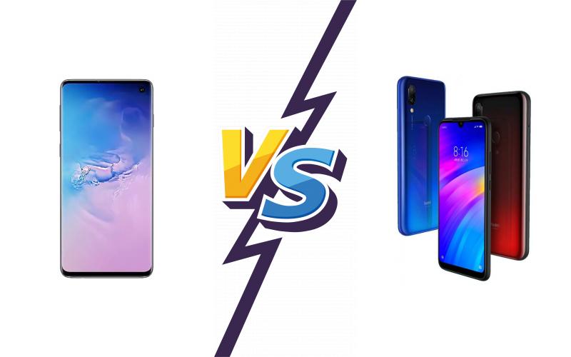 compare Samsung Galaxy S10+ vs Xiaomi Redmi 7