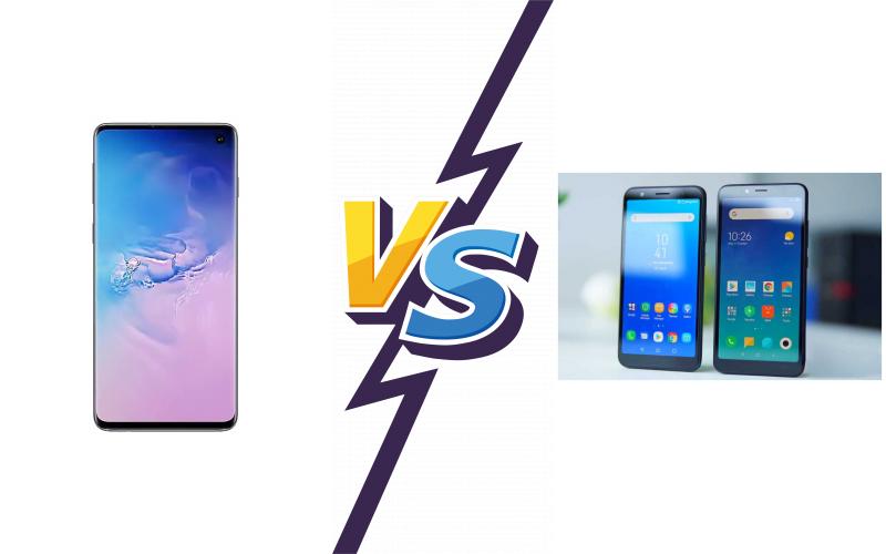 compare Samsung Galaxy S10 vs Xiaomi Redmi Go