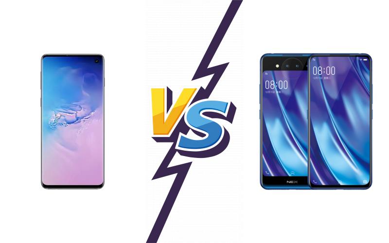 compare Samsung Galaxy S10+ vs vivo NEX Dual Display