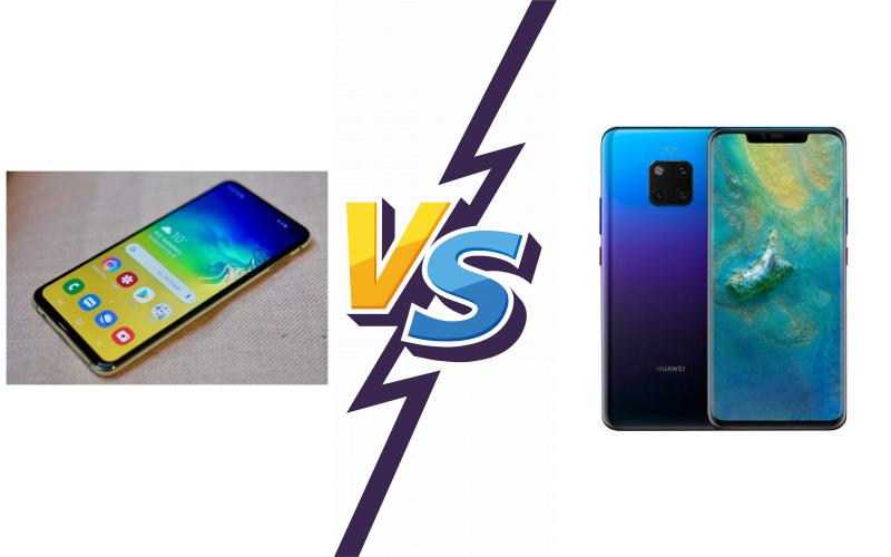 compare Samsung Galaxy S10e vs Huawei Mate 20 Pro