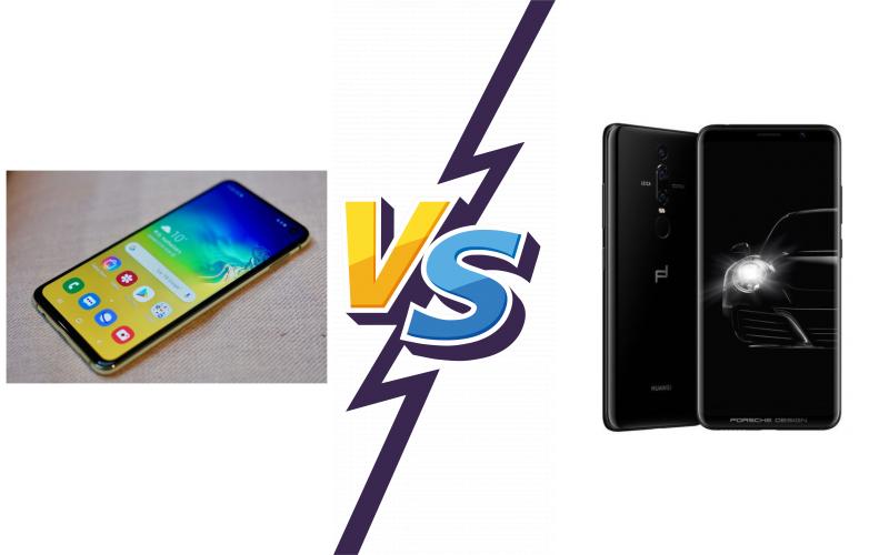 compare Samsung Galaxy S10e vs Huawei Mate 20 RS Porsche Design