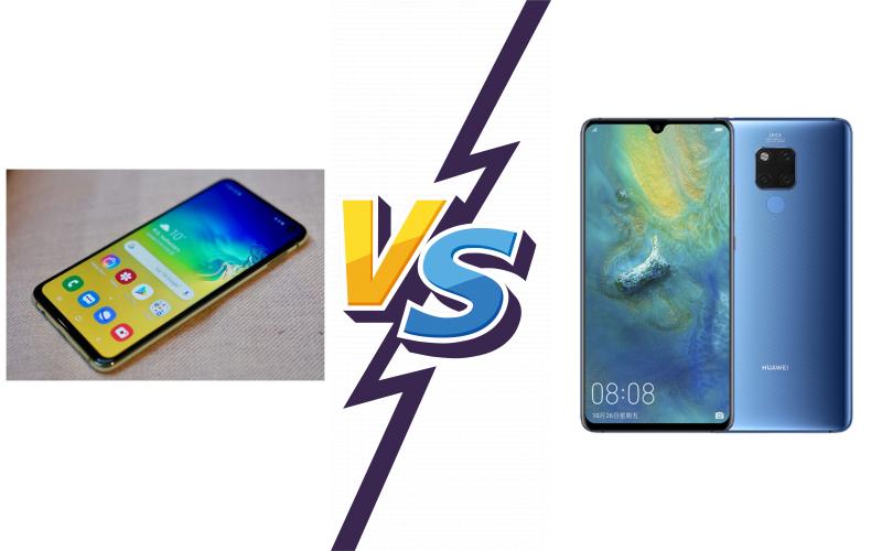 compare Samsung Galaxy S10e vs Huawei Mate 20 X