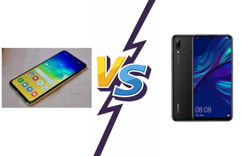 compare Samsung Galaxy S10e vs Huawei P smart 2019