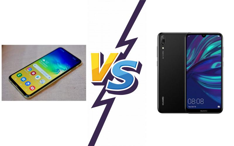 compare Samsung Galaxy S10e vs Huawei Y7 Pro (2019)