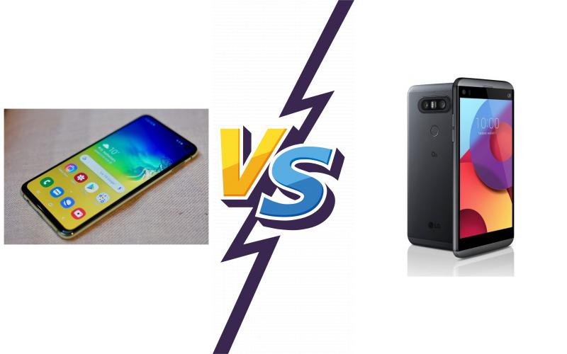 compare Samsung Galaxy S10e vs LG Q8