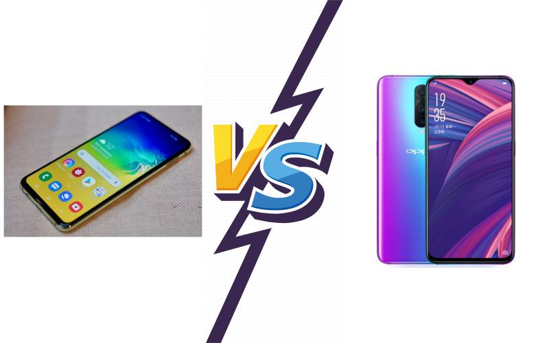 compare Samsung Galaxy S10e vs Oppo RX17 Pro