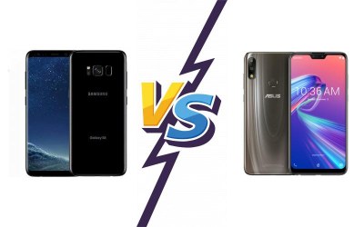 Samsung Galaxy S8+ vs Asus Zenfone Max Pro (M2) ZB631KL