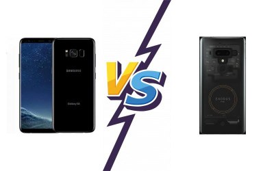 Samsung Galaxy S8+ vs HTC Exodus 1