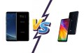 Samsung Galaxy S8+ vs LG G7 Fit