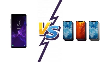 Samsung Galaxy S9 vs Nokia 8.1 (Nokia X7)