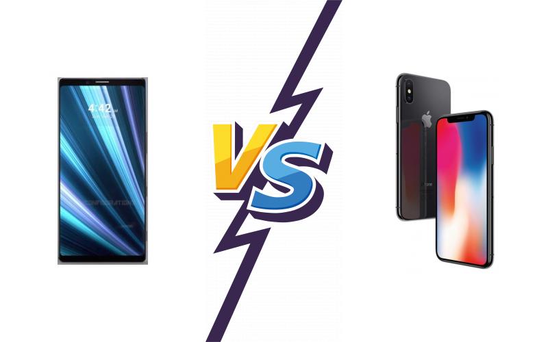 compare Sony Xperia XZ4 vs Apple iPhone X