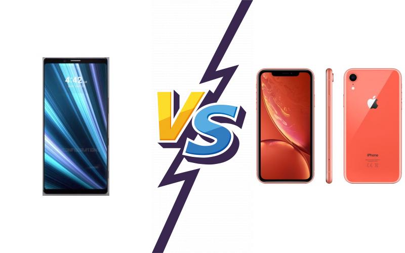 compare Sony Xperia XZ4 vs Apple iPhone XR