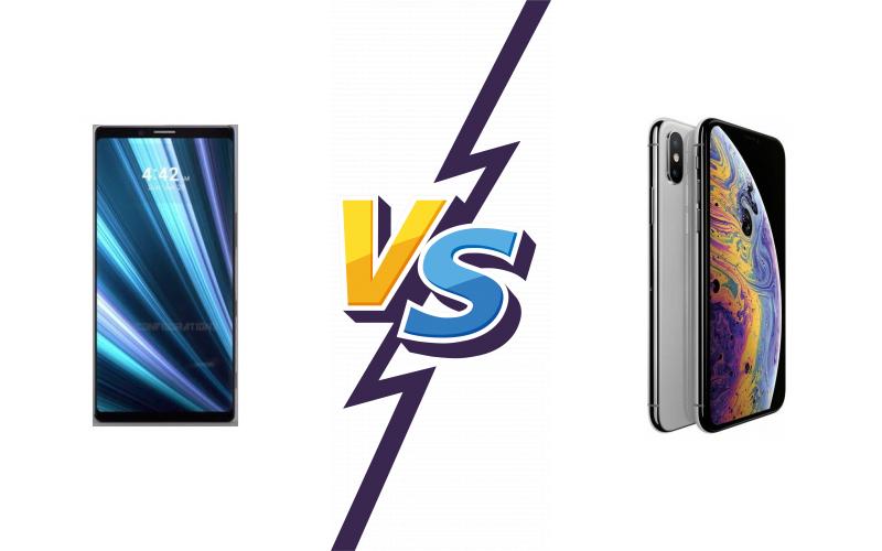 compare Sony Xperia XZ4 vs Apple iPhone XS Max