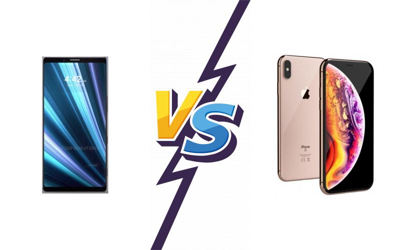 compare Sony Xperia XZ4 vs Apple iPhone XS