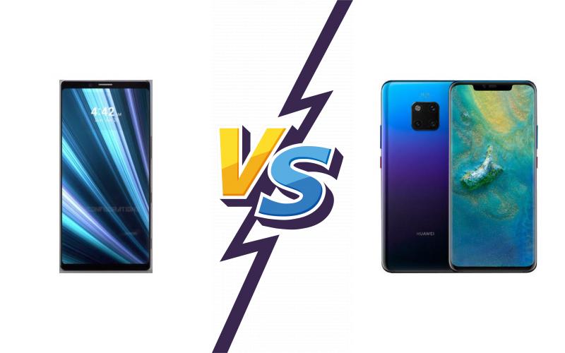 compare Sony Xperia XZ4 vs Huawei Mate 20