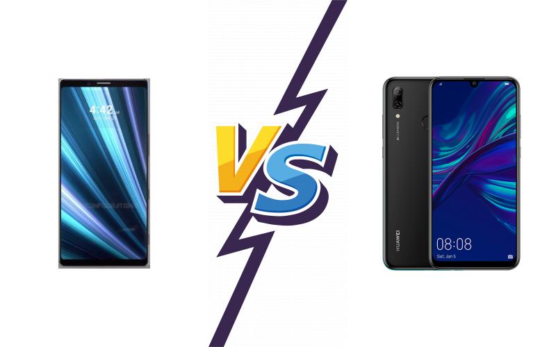 compare Sony Xperia XZ4 vs Huawei P smart 2019