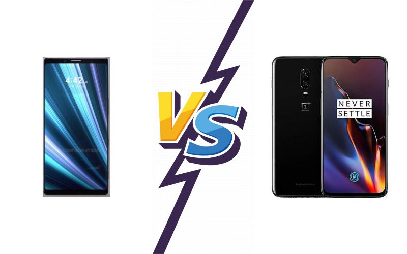 compare Sony Xperia XZ4 vs OnePlus 6T