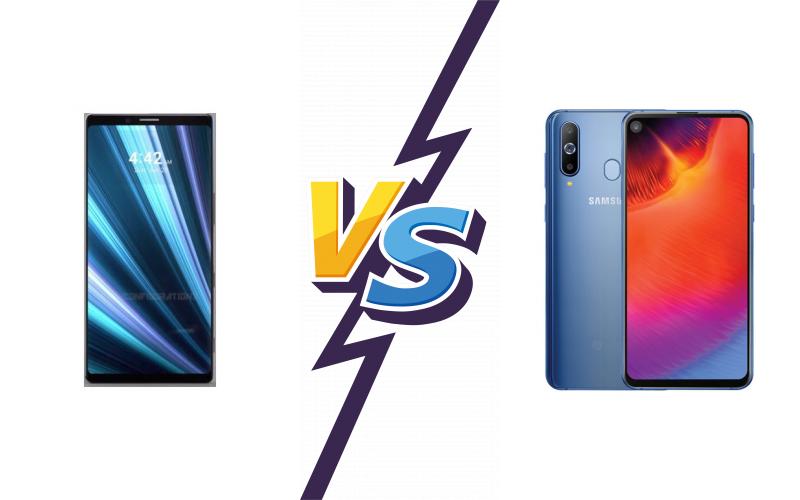 compare Sony Xperia XZ4 vs Samsung Galaxy A8s