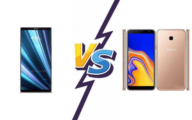 compare Sony Xperia XZ4 vs Samsung Galaxy J6+