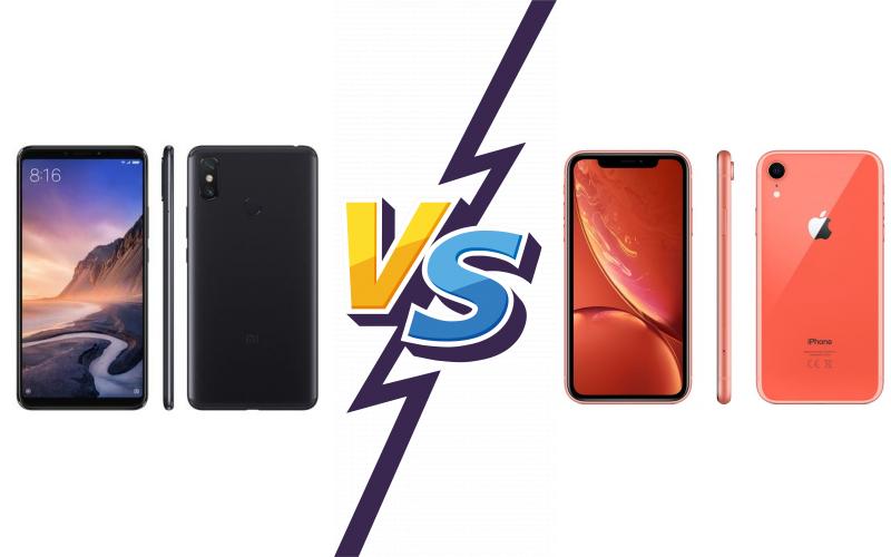 compare Xiaomi Mi Max 4 Pro vs Apple iPhone XR