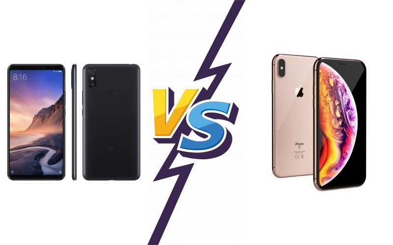 compare Xiaomi Mi Max 4 Pro vs Apple iPhone XS