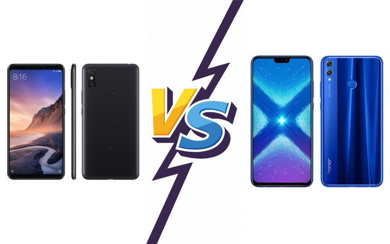 compare Xiaomi Mi Max 4 Pro vs Honor 8X